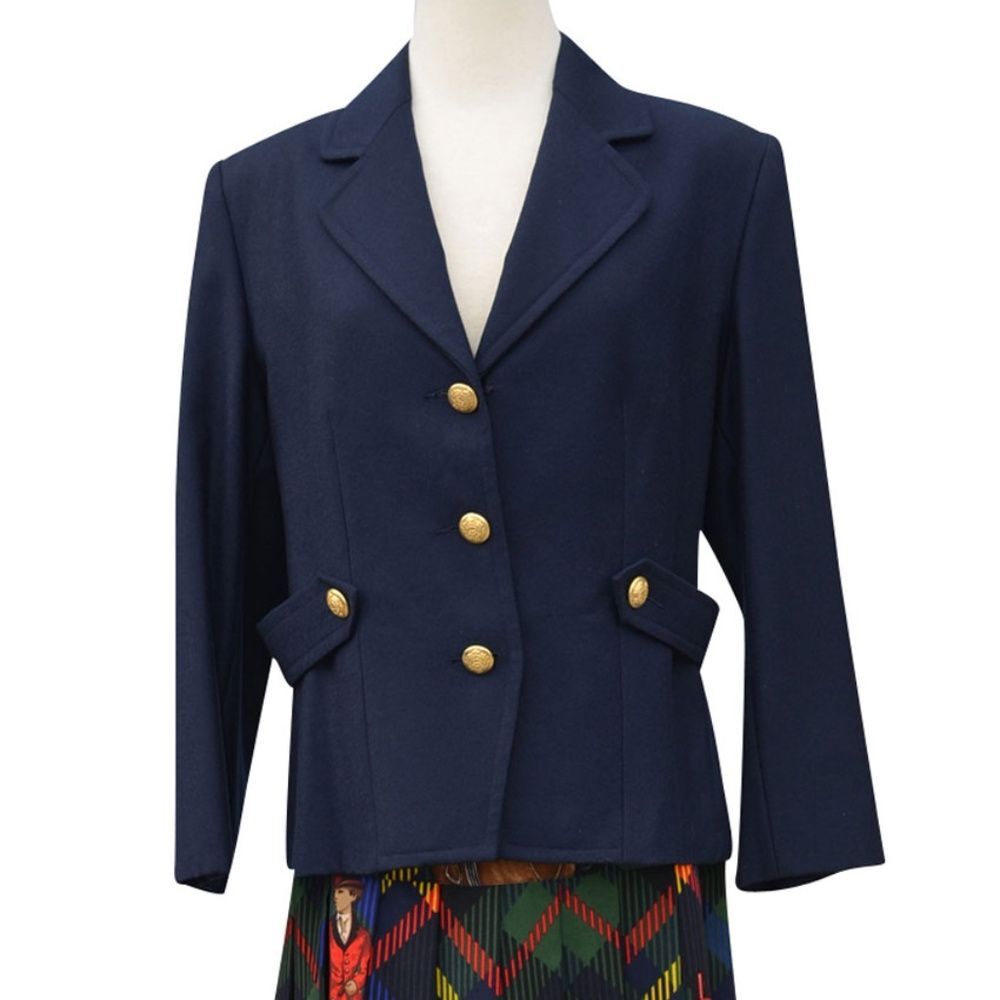 Wool Blazer Jacket Hunting Scottish 44